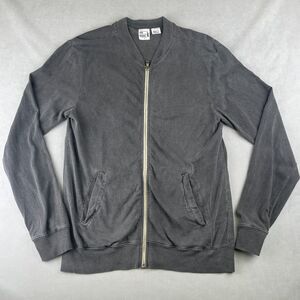 American Apparel Jacket Mens M Washed Black Hammer Series Made USA Rare RSAHJ452